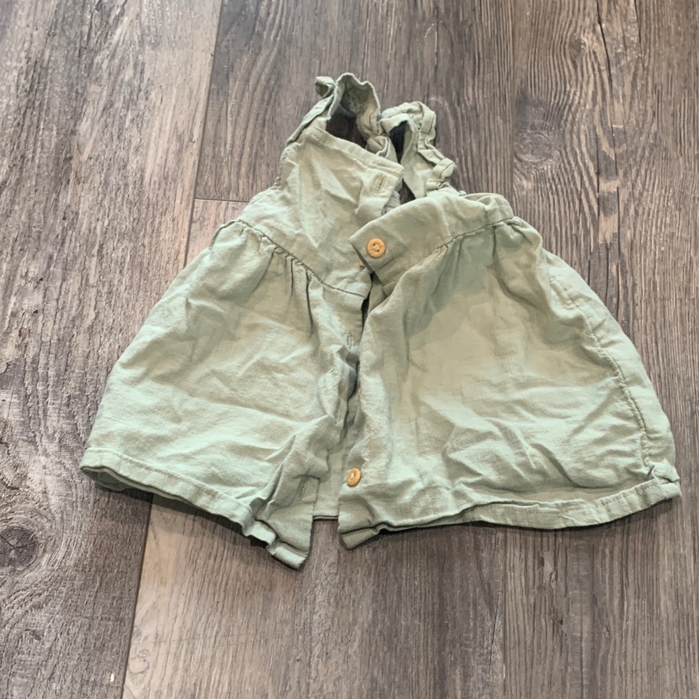 H&M Light Green Kids Casual Dress